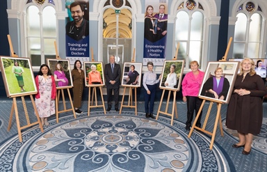 Six female Fellows added to the Royal College of Physicians of Ireland’s portrait collection